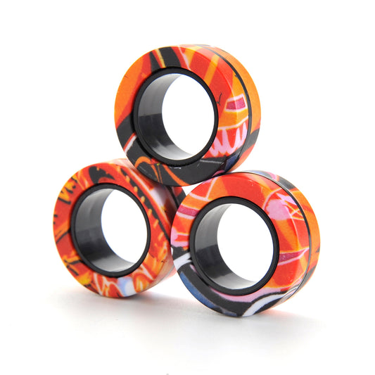 AZ Trading & Import Magnetic Ring Fidget Spinner (Pack of 3)