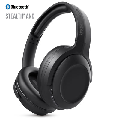 HyperGear Stealth2 ANC Wireless Headphones Black - US Stores