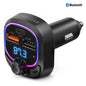IntelliCast Road FM Transmitter Car Charger with 15W USB - C | Black - US Stores