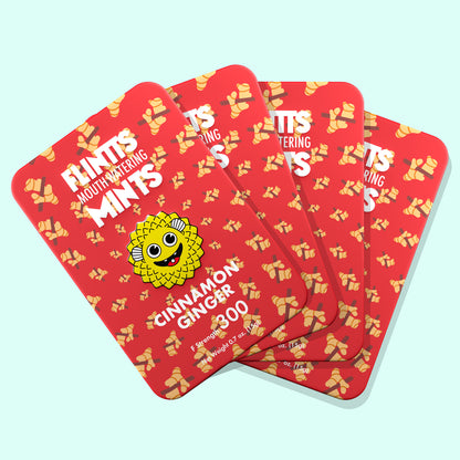 Flintts Mouth Watering Mints Cinnamon Ginger - F-Strength 300 - US Stores
