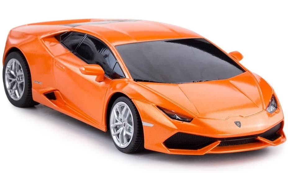 AZ Trading & Import Remote Control Car | 1:24 RC Lamborghini HURACÁN LP610-4 Toy Car Model Vehicle, Orange