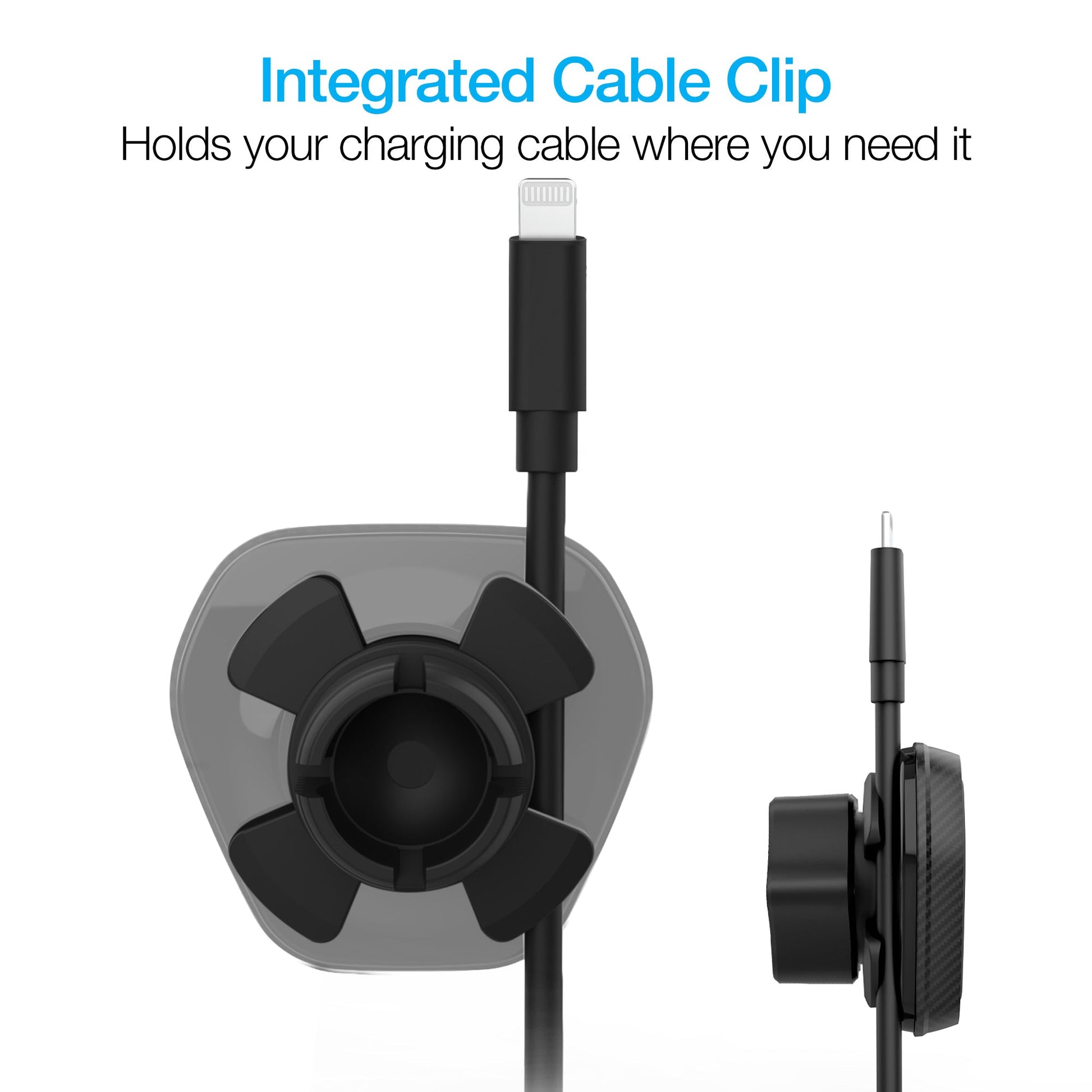 MagBuddy Elite Series Magnetic Phone Mount | Cup Holder XL | Black - US Stores