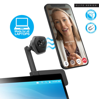 MagBuddy Elite Series Magnetic Phone Mount | Laptop | Black - US Stores