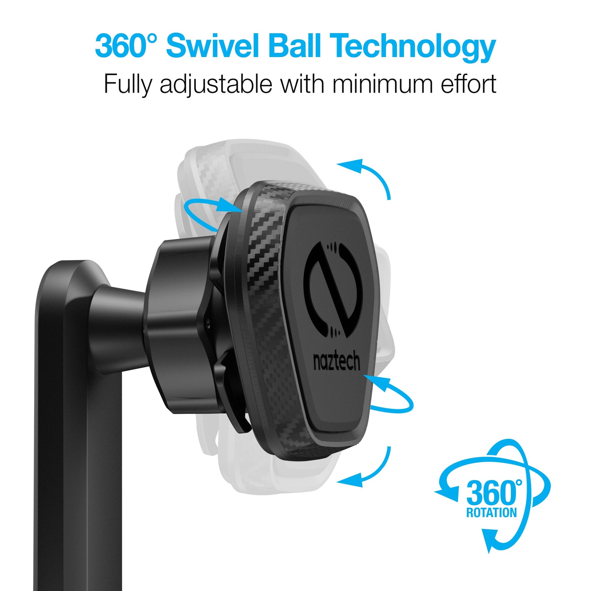 MagBuddy Elite Series Magnetic Phone Mount | Vent 360° | Black - US Stores