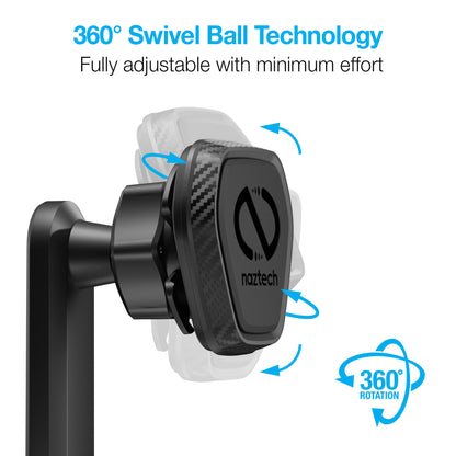 MagBuddy Elite Series Magnetic Phone Mount | Vent 360° | Black - US Stores
