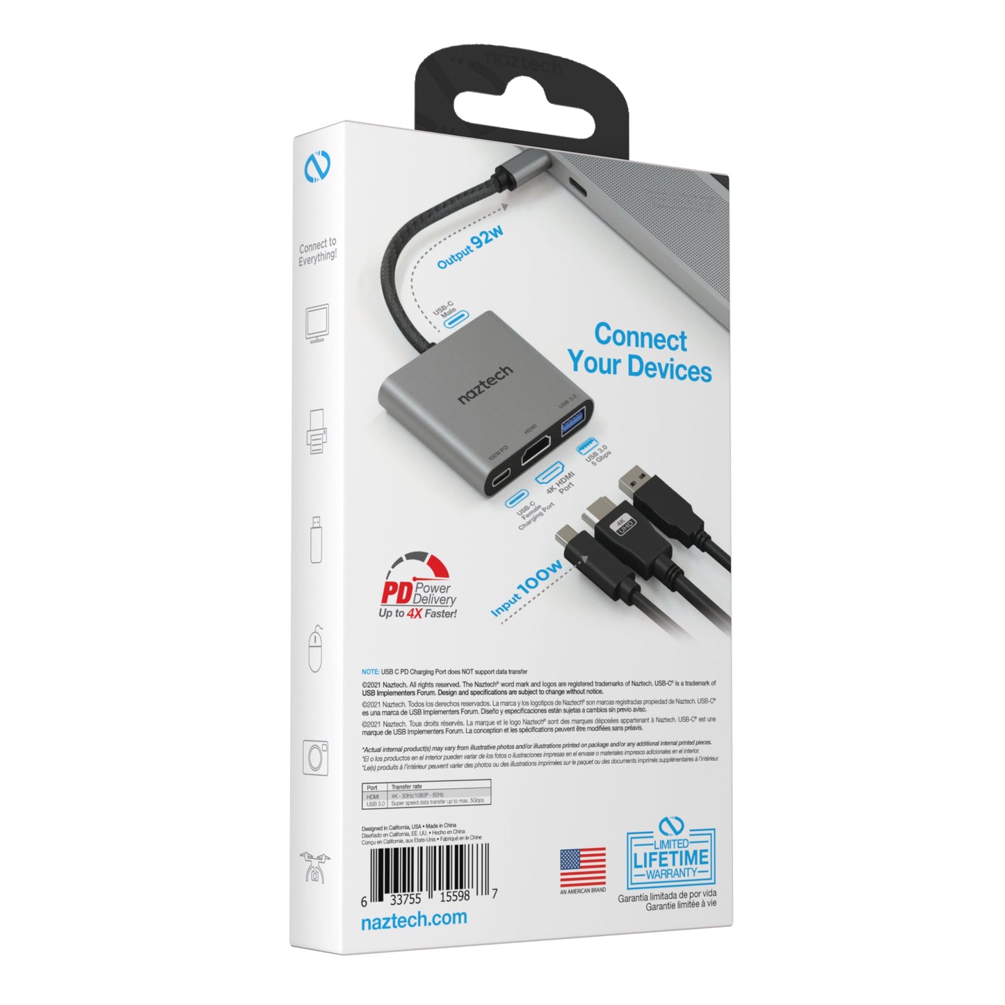 MaxDrive 3 Universal USB-C Hub | Space Gray - US Stores