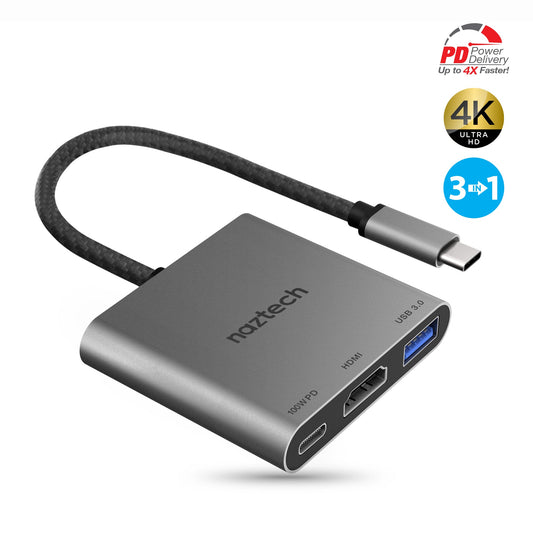 MaxDrive 3 Universal USB-C Hub | Space Gray - US Stores