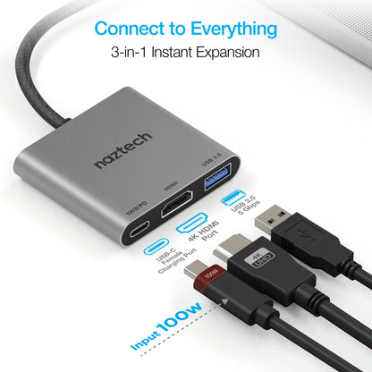 MaxDrive 3 Universal USB-C Hub | Space Gray - US Stores