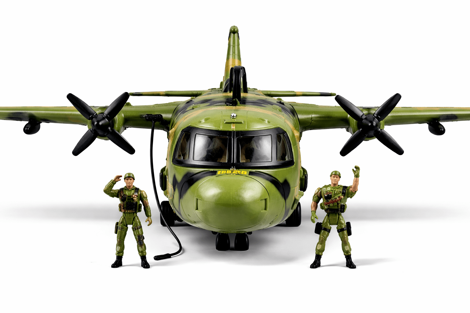 Military Combat Airforce Airplane C130 Toy with Lights & Sound - US Stores