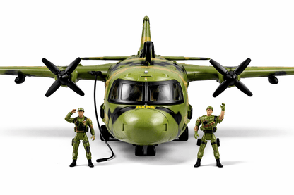 Military Combat Airforce Airplane C130 Toy with Lights & Sound - US Stores