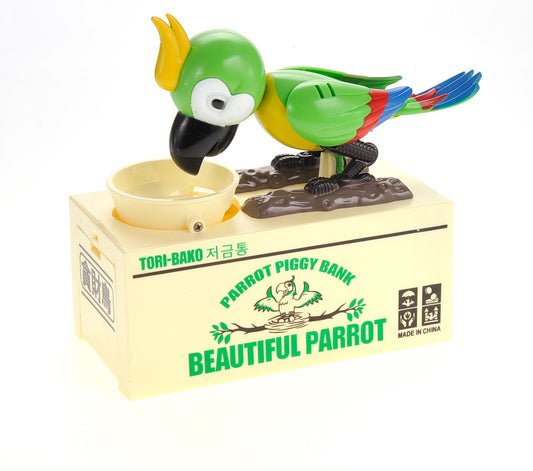 AZ Trading & Import Parrot Coin Bank (Green)