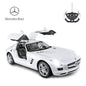 AZ Trading & Import 1:14 RC Mercedes Benz SLS With Open Doors And Lights (White)