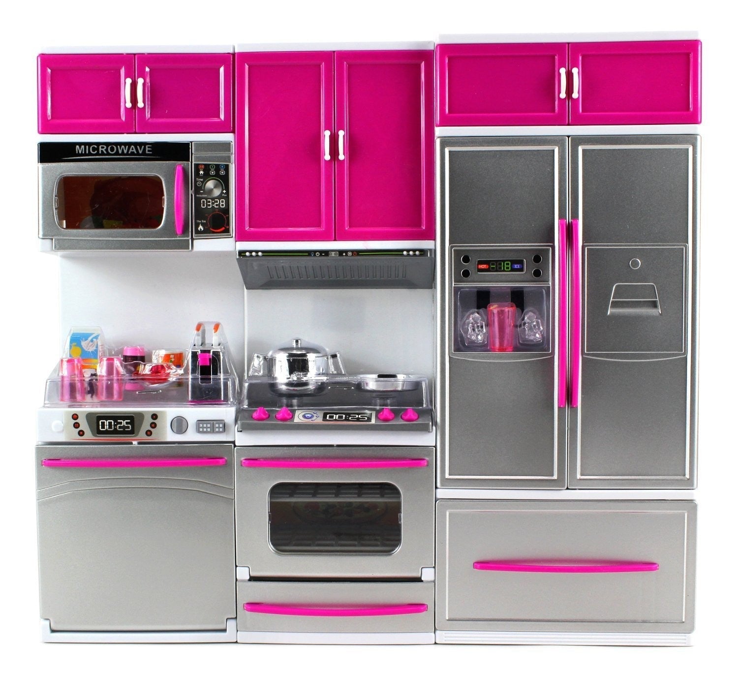My Modern Kitchen Deluxe Playset - Battery Operated, Lights & Sounds - US Stores
