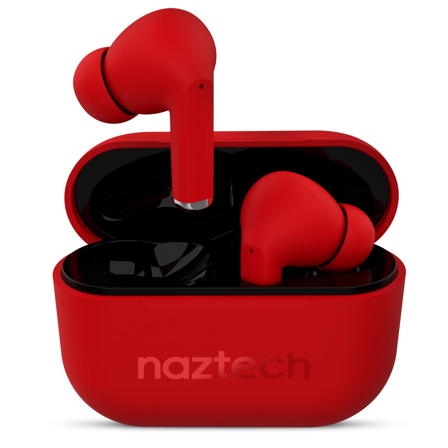 Naztech Xpods PRO TWS with Wireless Charging Case Red - US Stores