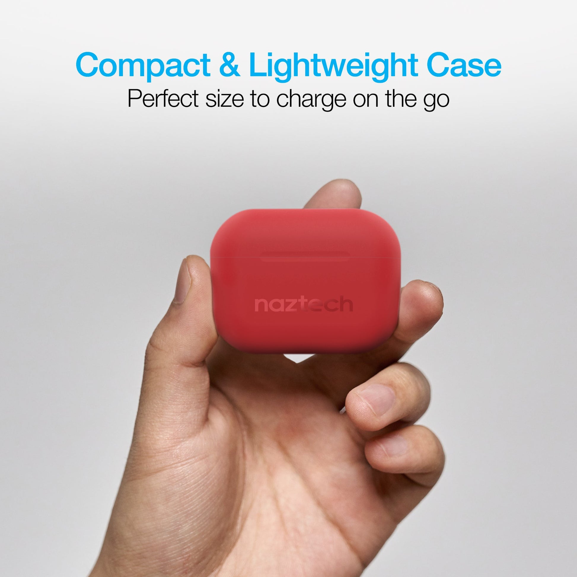 Naztech Xpods PRO TWS with Wireless Charging Case Red - US Stores