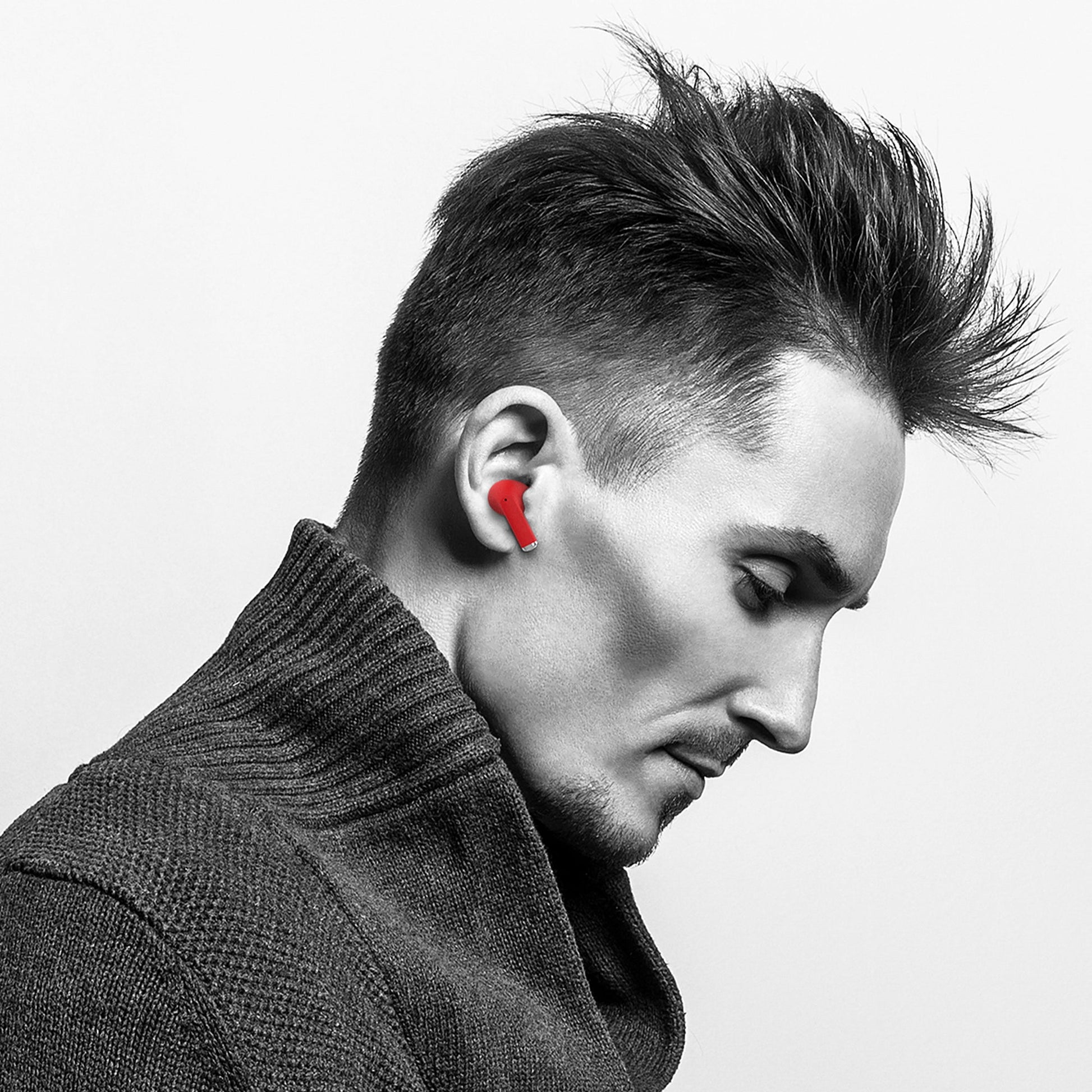 Naztech Xpods PRO TWS with Wireless Charging Case Red - US Stores