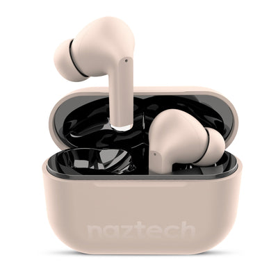 Naztech Xpods PRO TWS with Wireless Charging Case Sandstone - US Stores