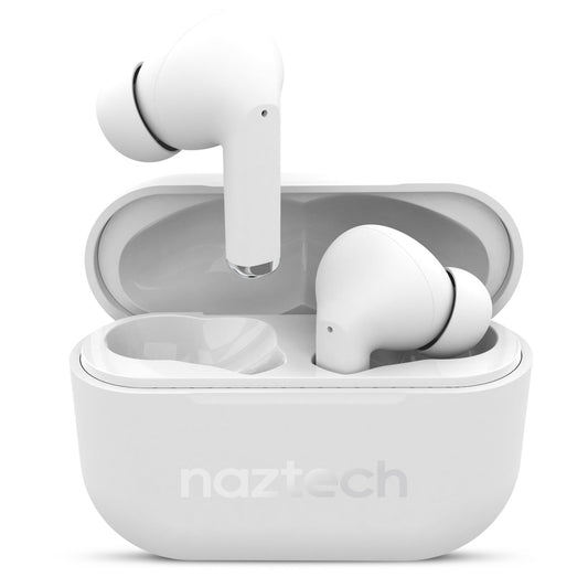 Naztech Xpods PRO TWS with Wireless Charging Case White - US Stores