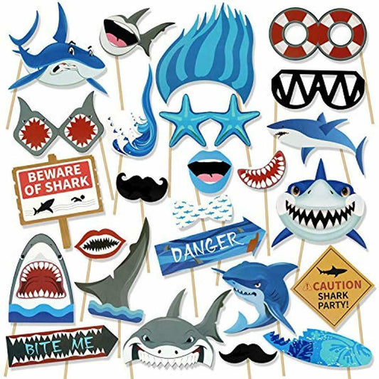 AZ Trading & Import Photo Booth Props Sharks!