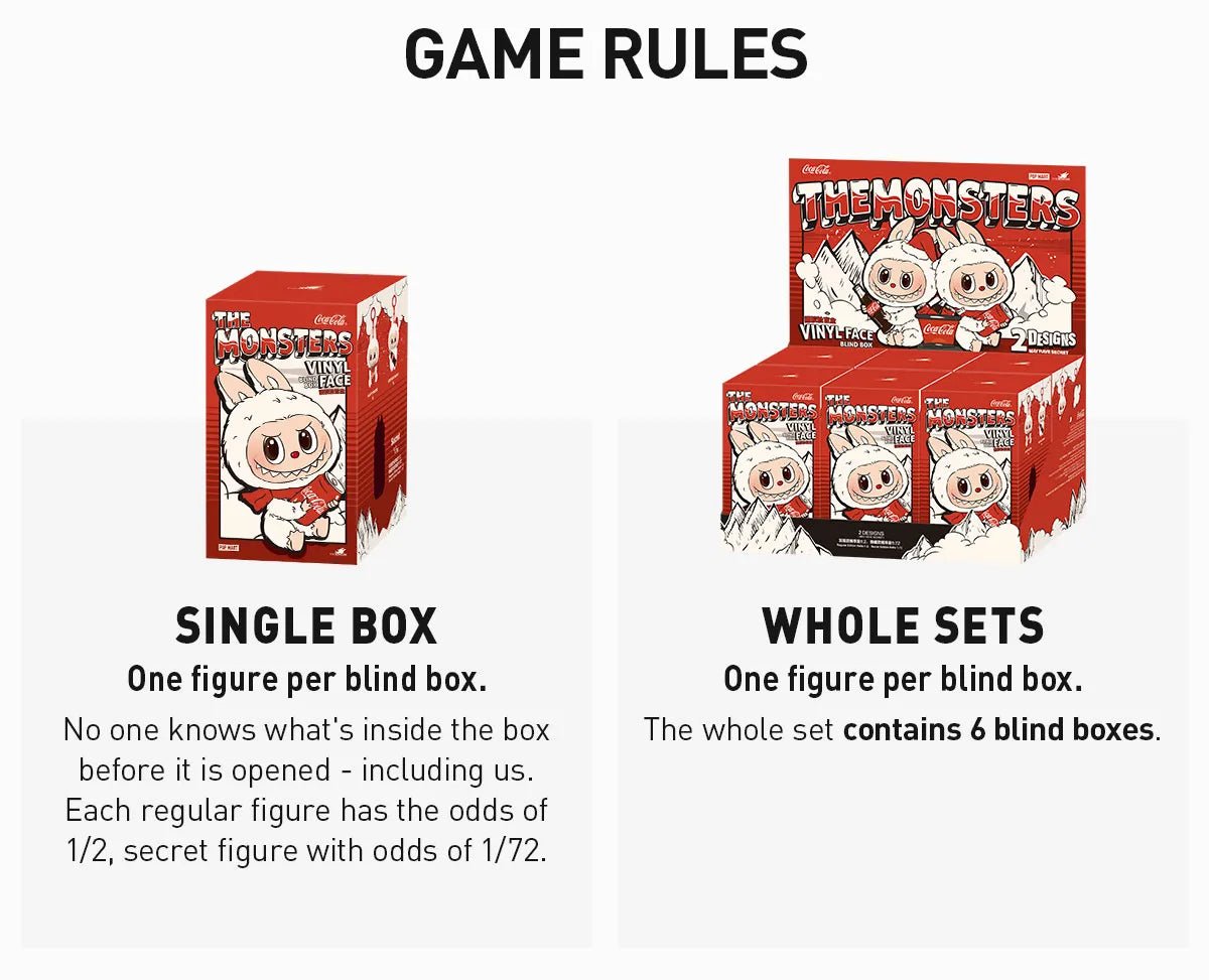Pop Mart Labubu Coca Cola Blind Box - US Stores