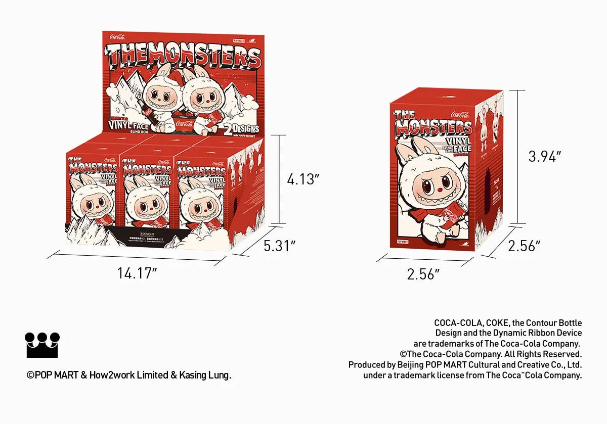 Pop Mart Labubu Coca Cola Blind Box - US Stores