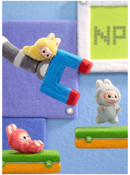 Pop Mart Labubu Pin for Love Series Blind Box (N-Z) Blue - US Stores
