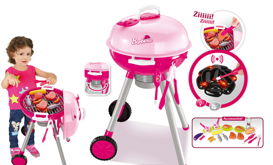 AZ Trading & Import Pink BBQ Grill PlaySet Toy