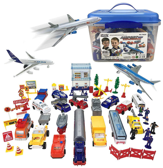 AZ Trading & Import Kids Airport Playset 57-Piece