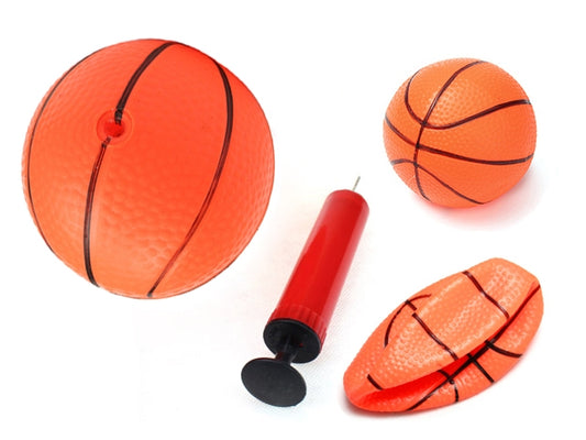 AZ Trading & Import Pack Of 3 Inflatable Magic Shot Mini Hoop Basketballs With Pump