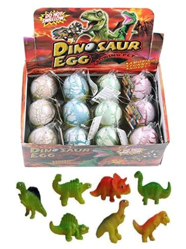 AZ Trading & Import Magic Hatching Growing Dinosaur Egg 12pcs