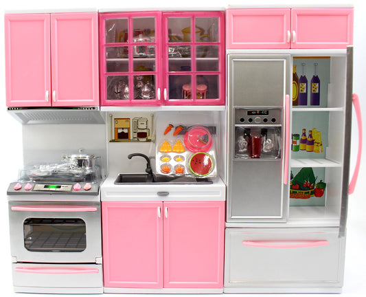 AZ Trading & Import Battery Operated Modern Kitchen Playset w/ Oven and Fridge