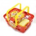 AZ Trading & Import Pretend Breakfast & Lunch Play Food Set with Basket for Kids - 10 Piece Set