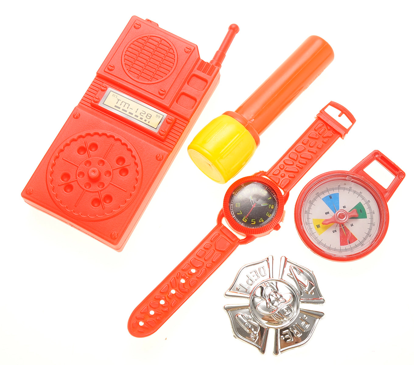 AZ Trading and Import Fireman Gear Play Set for Kids With Helmet And Accessories