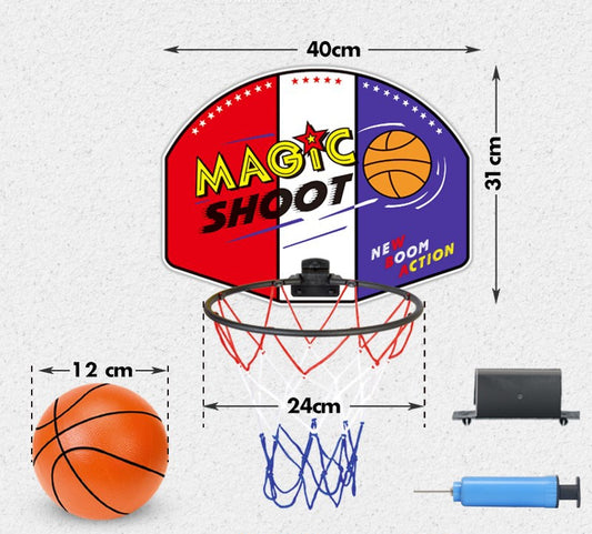 AZ Trading & Import Magic Shot Basketball Hoop Set With Ball And Pump