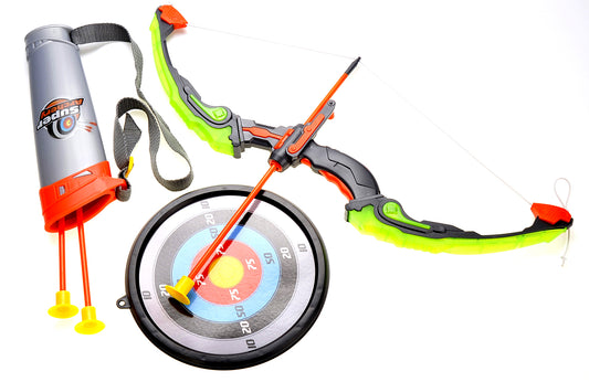 AZ Trading & Import Bow And Arrow Playset With Quiver And Target