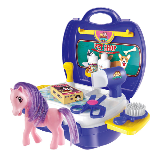 AZ Trading & Import Portable Pony Carrier Play Set