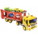 AZ Trading & Import 1:16 2-in-1 Friction Powered Transporter Truck With Lights And Sounds