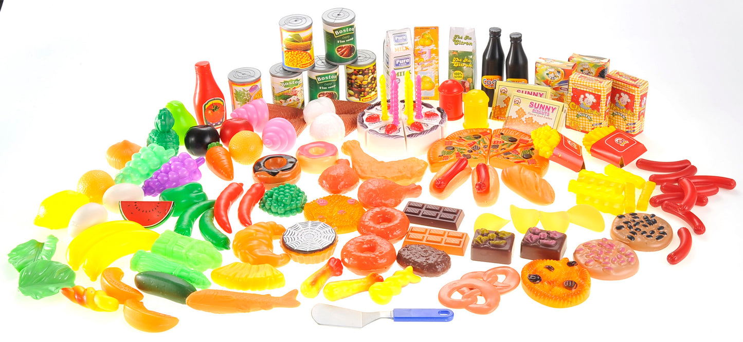 AZ Trading & Import Deluxe Pretend Play Food Assortment Set