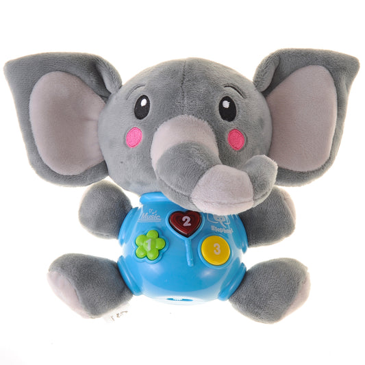 AZ Trading & Import Plush Musical Elephant Infant Toy