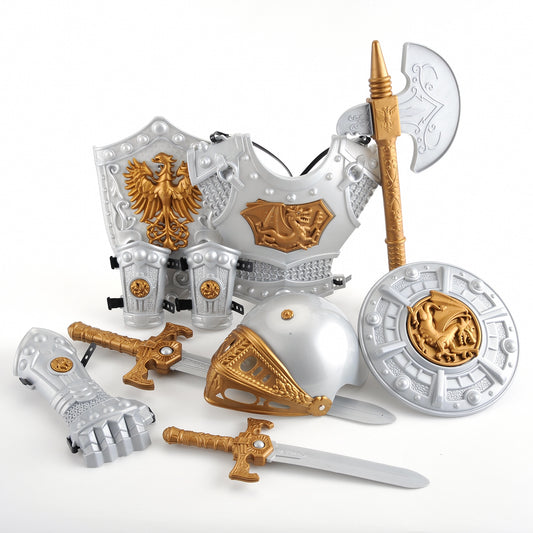 AZ Trading & Import Knight Armor And Equipment Playset For Kids