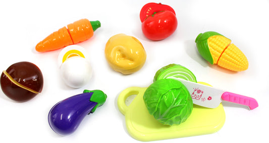 AZ Trading & Import Kitchen Fun Cutting Vegetables Food Playset