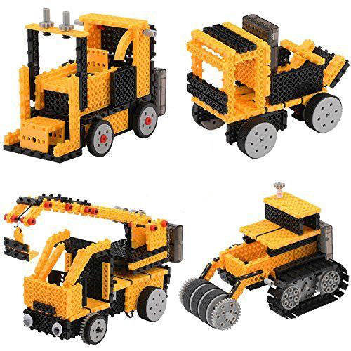 AZ Trading & Import Motorized Construction Truck Building Kit