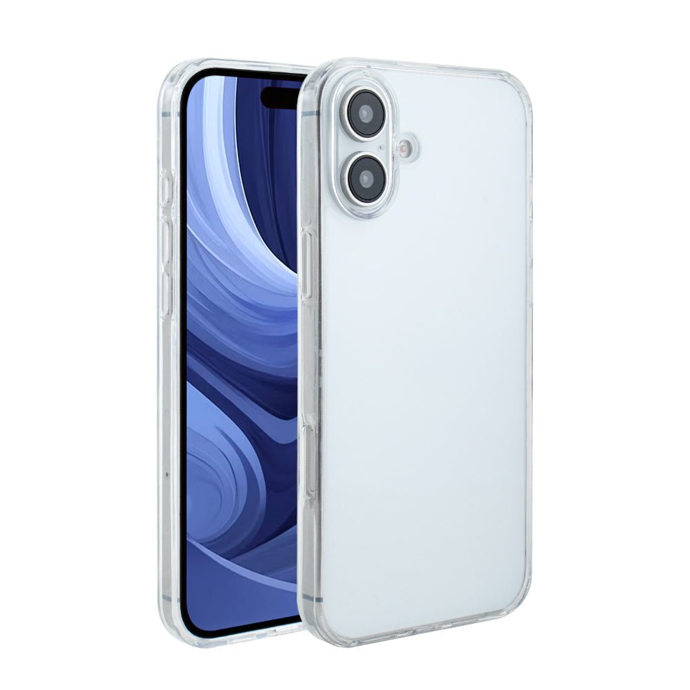 Reiko 2X Clean Clear Bumper Case for Apple iPhone 16 Plus - US Stores