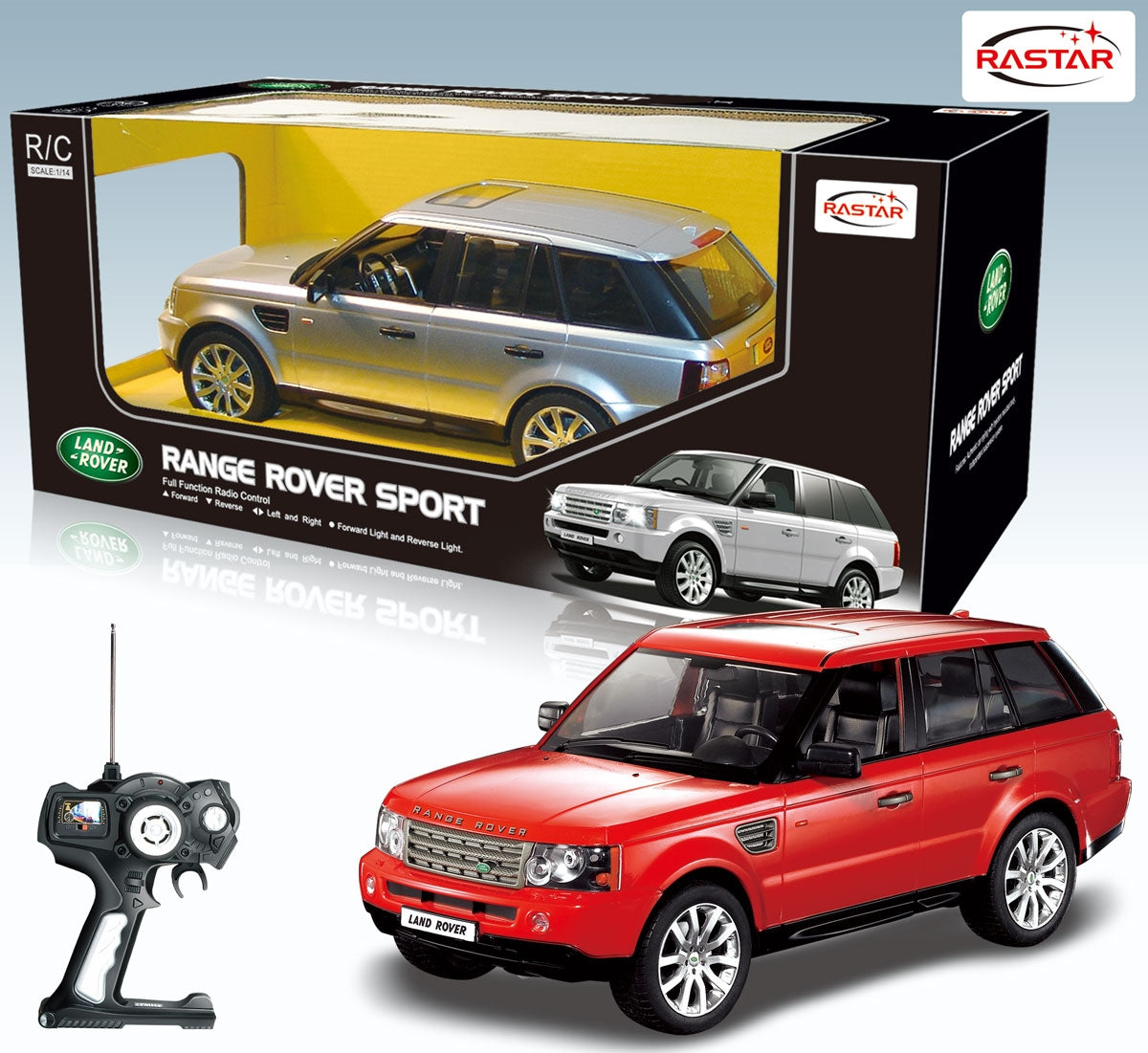 AZ Trading and Import 1:14 RC Range Rover Sport (Silver)