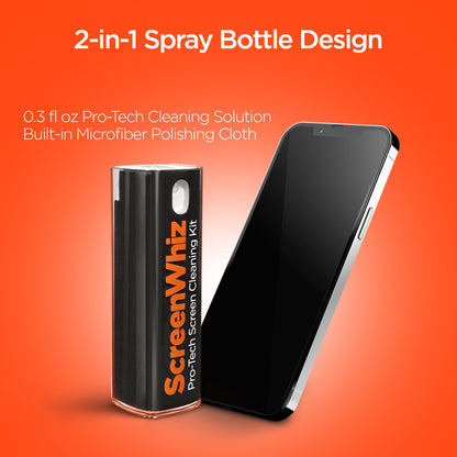 ScreenWhiz 2 - in - 1 Screen Cleaning Kit 8PC Countertop POP - US Stores