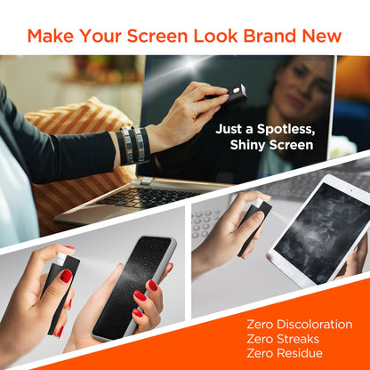ScreenWhiz 2 - in - 1 Screen Cleaning Kit 8PC Countertop POP - US Stores