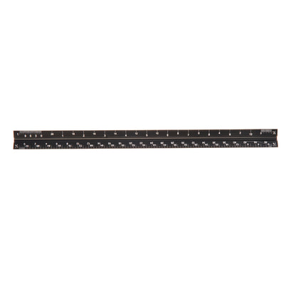 12" Aluminum Architect Scale Ruler