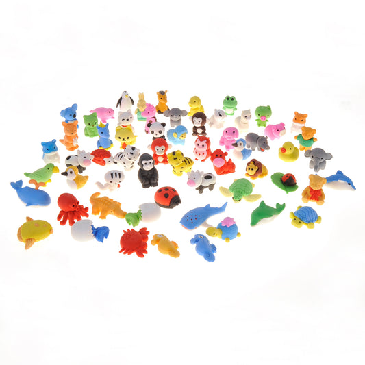 AZ Trading & Import Puzzle Animal Erasers | 60 Pieces