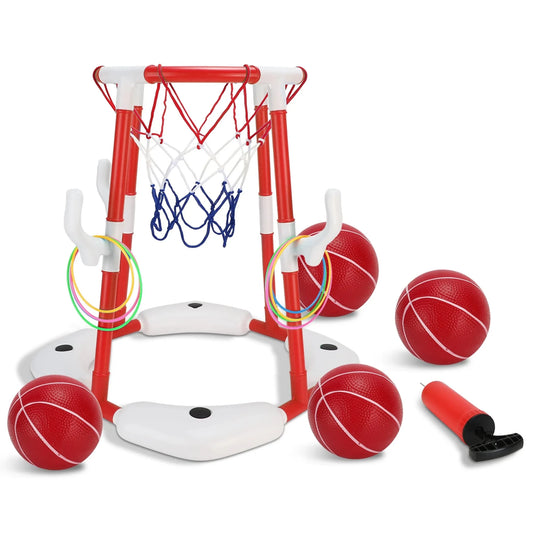 Summer Pool Basketball Hoop Toy Set - US Stores