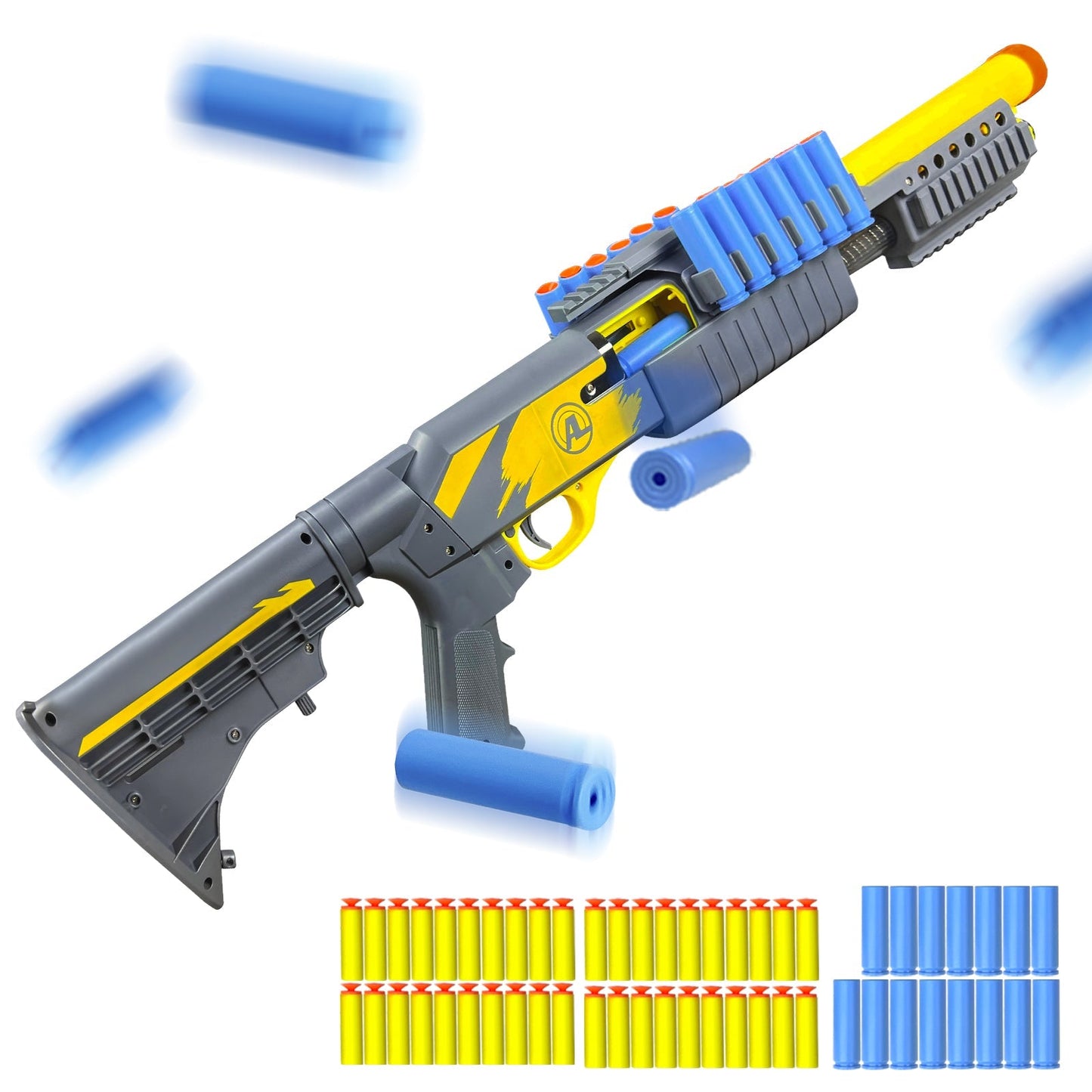 Tactical Foam Dart Blaster Toy with Shell Ejection - US Stores